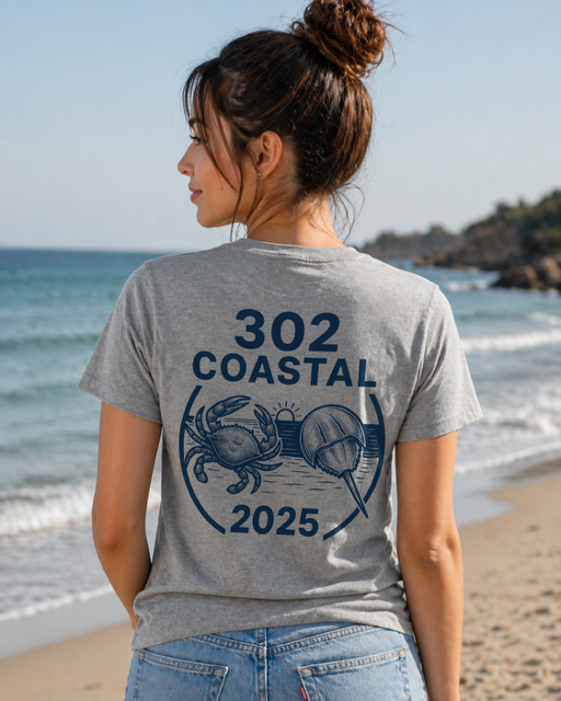 Short sleeve T-Shirt with Crab and Horseshoe Crab