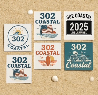 302 Coastal Stickers