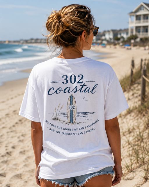 Short Sleeve T-Shirt with Surfboard Logo