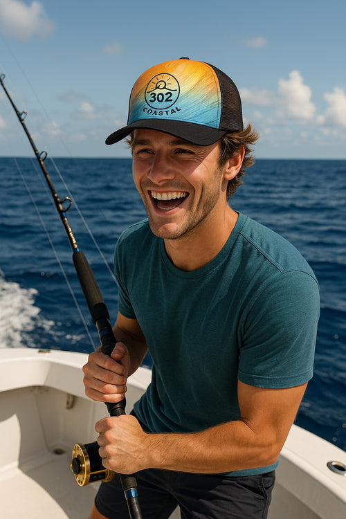 Hat - 302 Coastal - (WAVE) with snapback closure