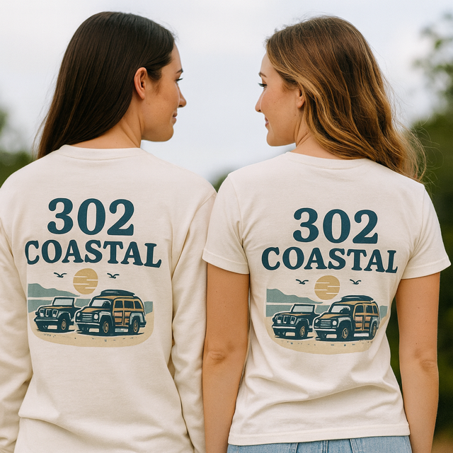 T-shirt Drive-on Beach - Short sleeve and Long sleeve