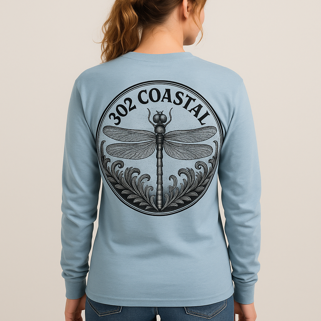 Long sleeve T-shirt with Dragonfly